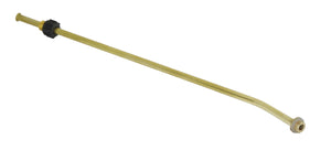 Spray tube 40 cm curved, brass G1/4“e