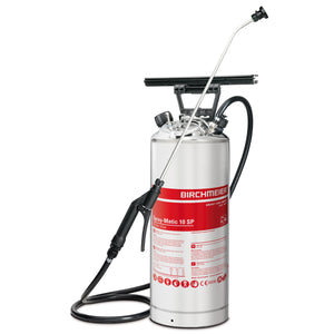 Spray-Matic 10 SP, stainless steel hand pump and compressed-air union