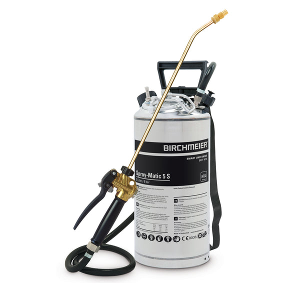 Spray-Matic 5 S, hand pump and compressed-air union