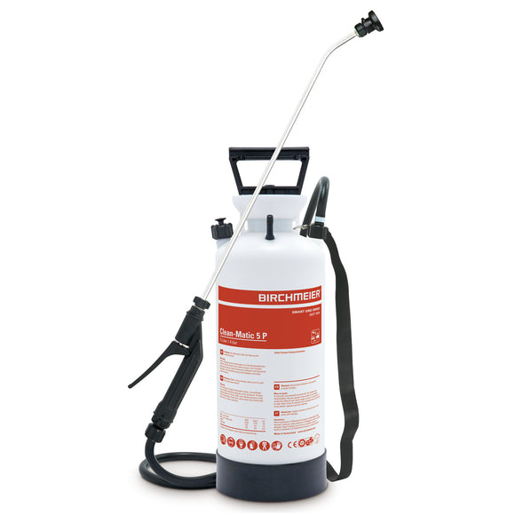 Clean-Matic 5 P, compression sprayer with fanjet nozzle (acids)