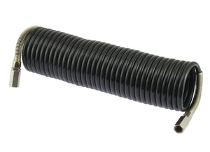 Spiral hose black 7.5 m, G1/4i - G1/4"i"