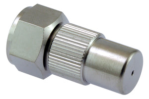 Adjustable nozzle 1.3 mm, brass nickel with G1/4"i thread