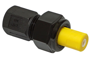 Anti drift hollow cone nozzles complete G1/4"i, AITXA 8002 VK (yellow)