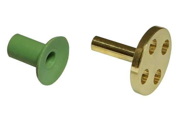 Anti-drop-valve (1x anti-drop-valve, 1x adapter for anti-drop-valve)