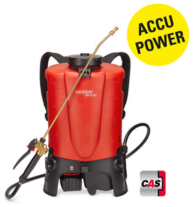 REC 15 AC1, backpack sprayer (15 litres) incl. battery pack and charger GB