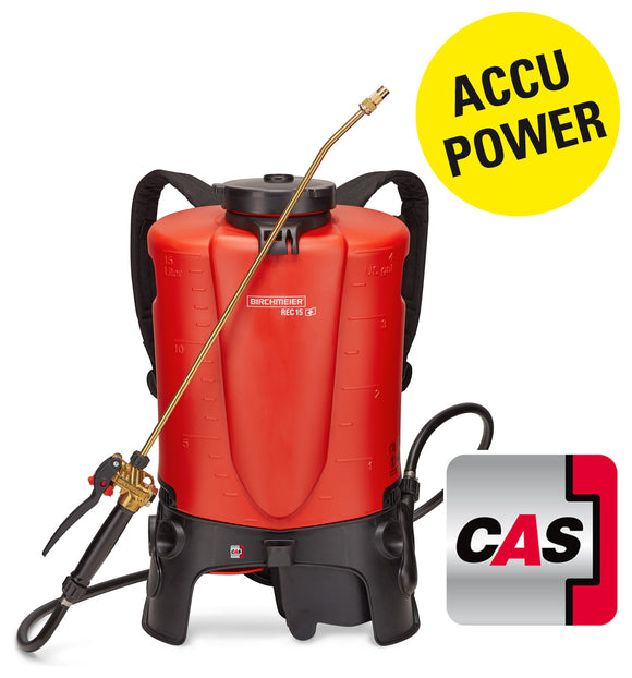 REC 15 AC2, backpack sprayer (15 litres) without battery pack / charger