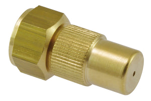 Adjustable nozzle 1.3 mm, brass with G1/4"i thread