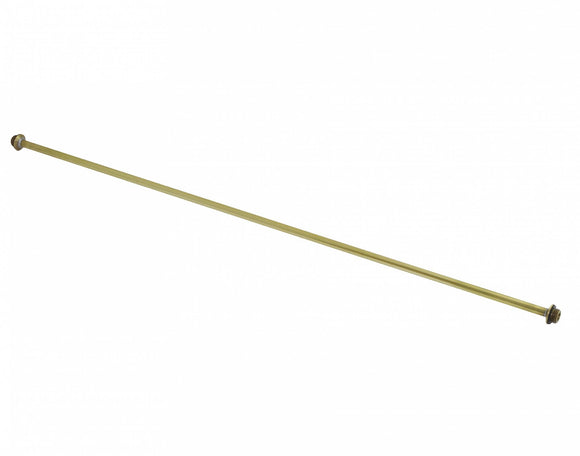 Brass-Spray tube 60 cm, straight, without adjust. connect., G1/4